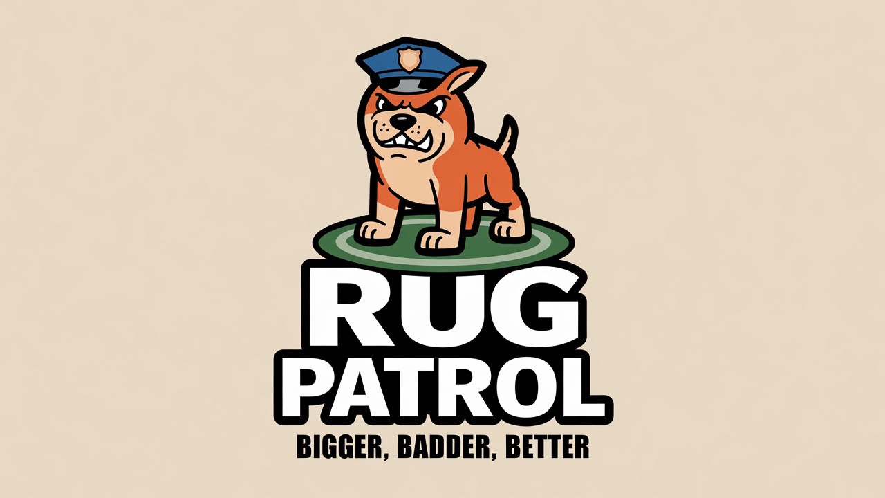 Rug Patrol mascot